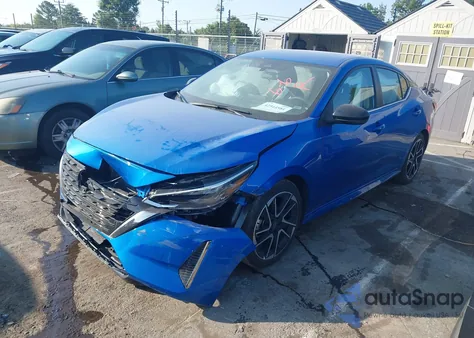 2025 Nissan Sentra Sr z USA, uszkodzony, nr VIN 3N1AB8DV9SY294657